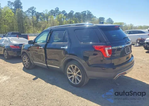 2016 Ford Explorer Limited из США, поврежденный, VIN 1FM5K7F85GGC65953